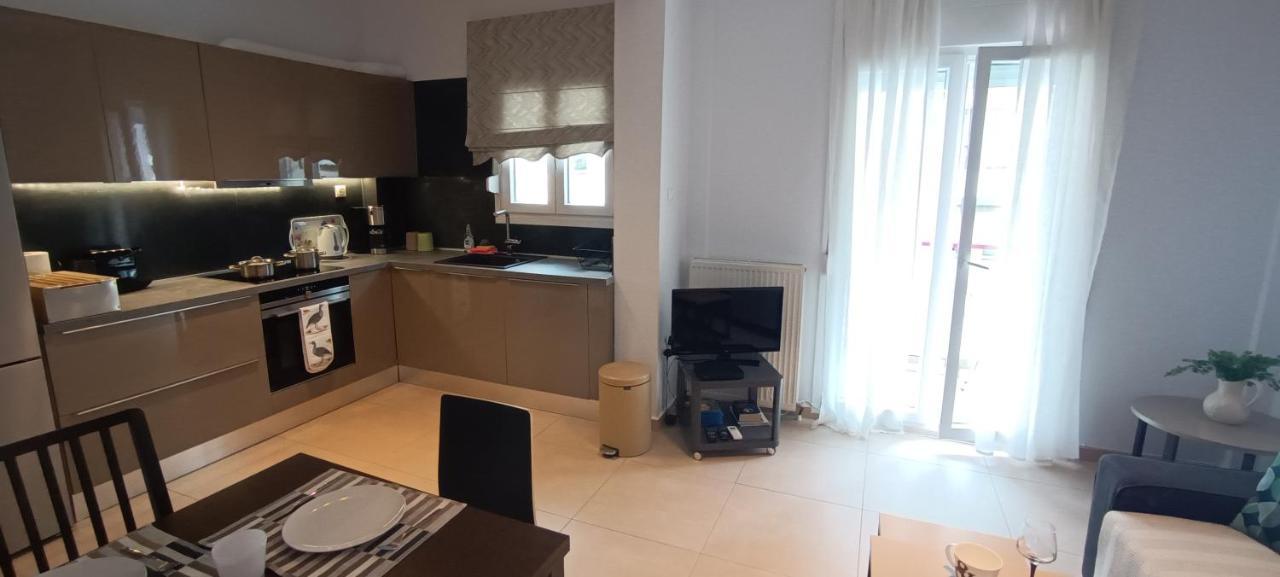 Kalamaria Brand New 1 Bedroom Apartment Thessaloníki Luaran gambar